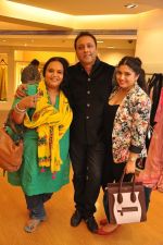 Shanoo Sharma with a friend and Varun at his Couture Collection preview at AZA